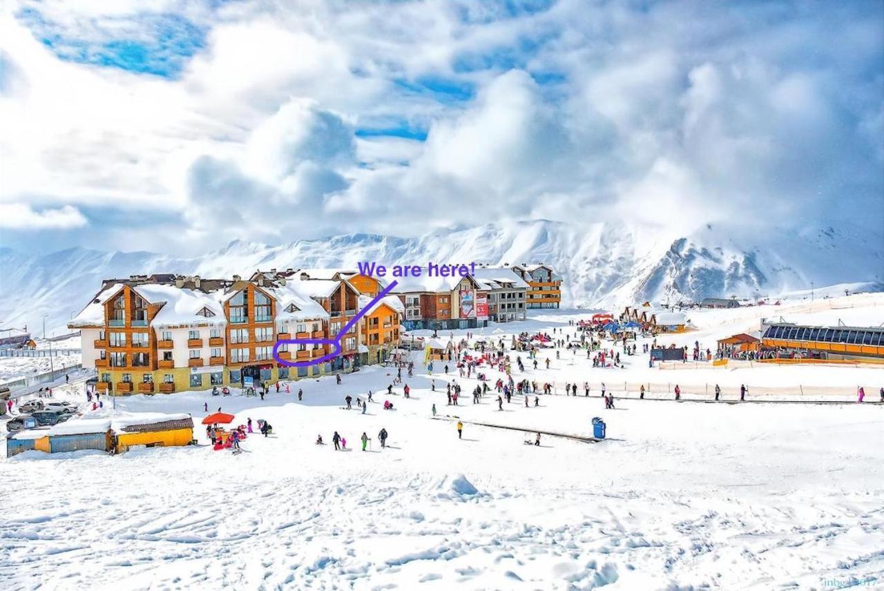 B&H1 Lägenhet Gudauri Exteriör bild
